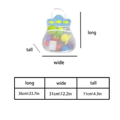 Bolsa de Almacenamiento de Malla para Baño Infantil