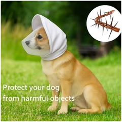 Cubierta Protectora para la Cabeza de Mascotas