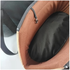 Bolsa de Transporte para Mascotas con Forro de Felpa