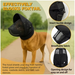 Cubierta Protectora para la Cabeza de Mascotas