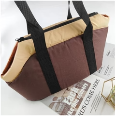 Bolsa de Transporte para Mascotas con Forro de Felpa